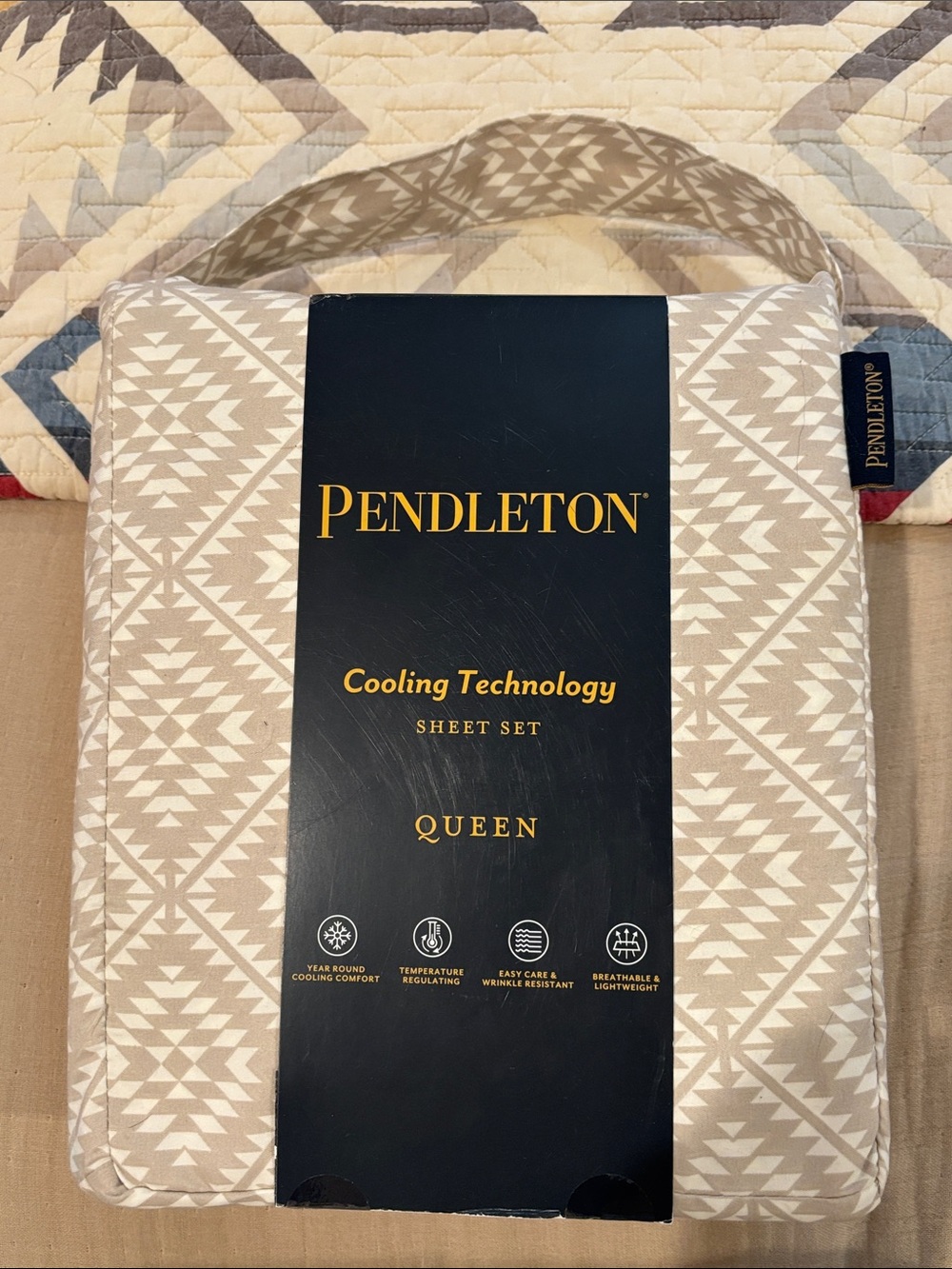 Pendleton sheets, size queen